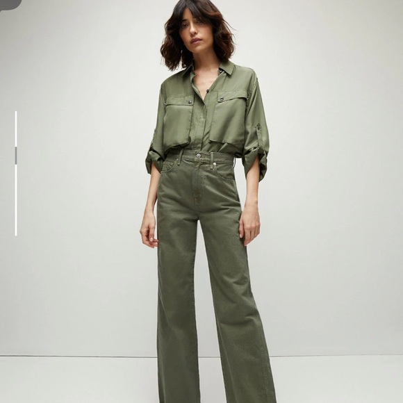 Veronica Beard Jada silk button down top - Picture 3 of 8